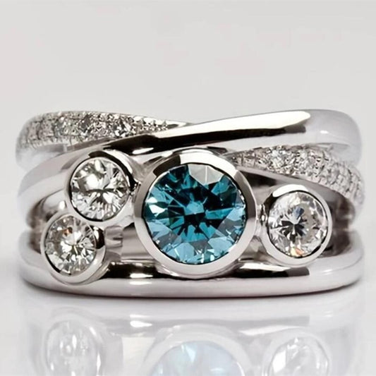 Beautiful Silver Ring with Unique Style