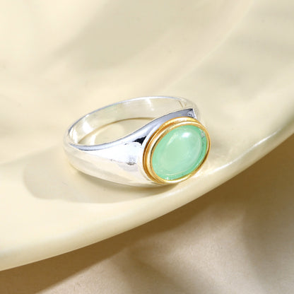 Delicate Artisan Gold Ring