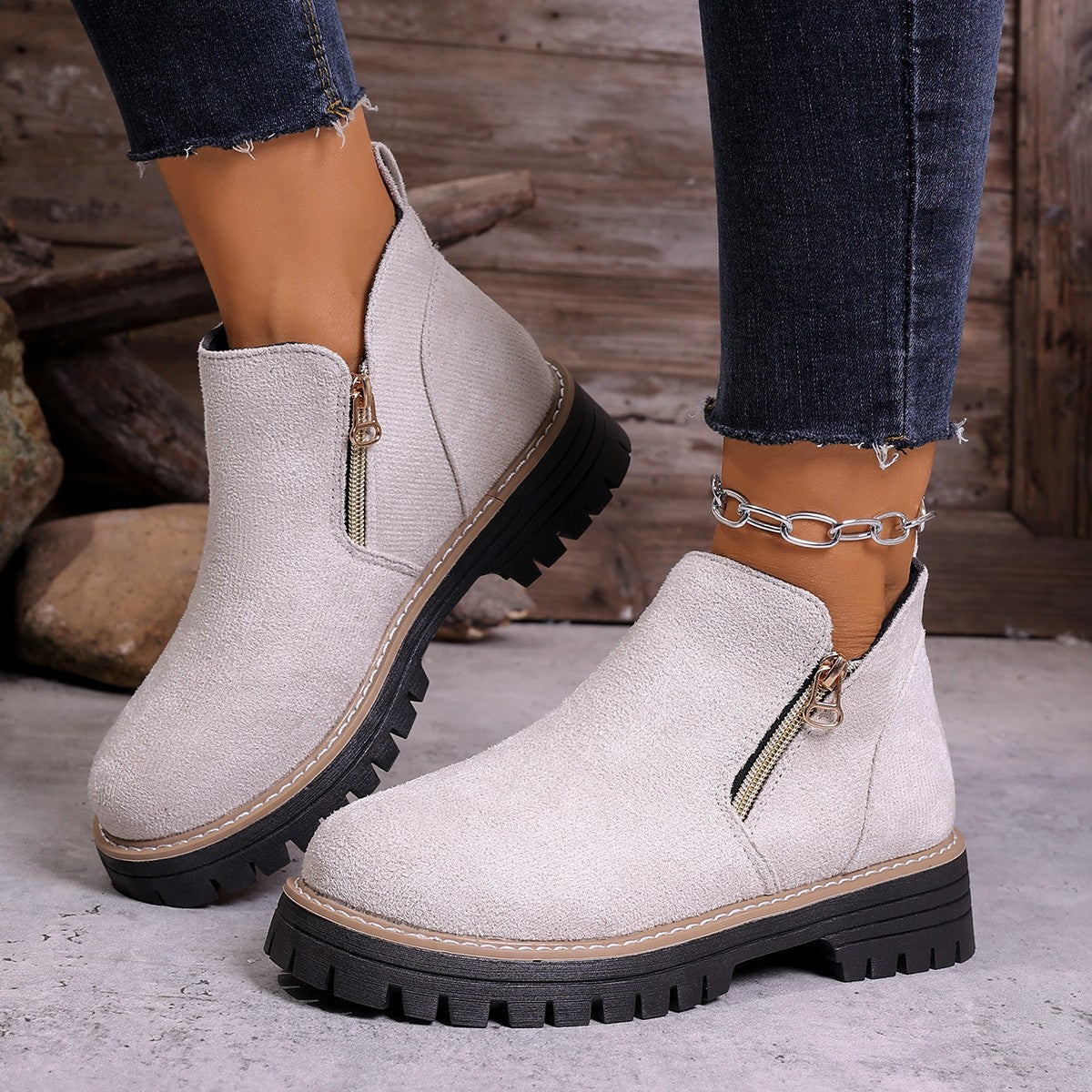 Classic Orthopedic Boots with Timeless Style
