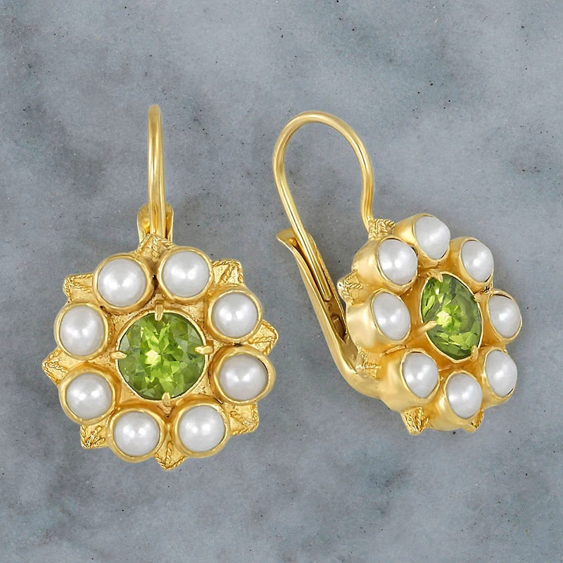 Vintage Handmade Gold Earring