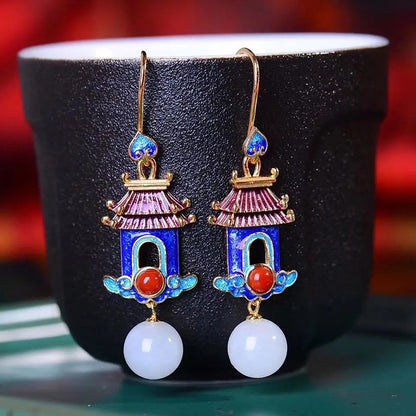 Delicate Artisan Silver Earring
