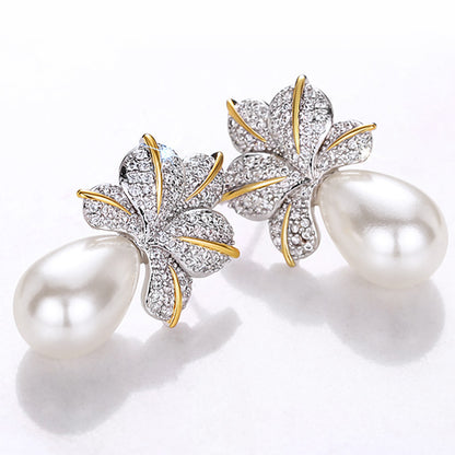 Vintage Handmade Pearl Earring
