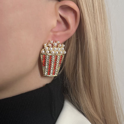 Beautiful Pearl Earring with Unique Style