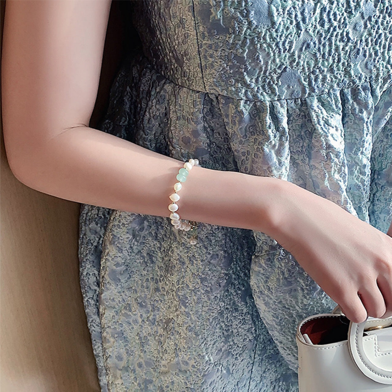Vintage Handmade Pearl Bracelet