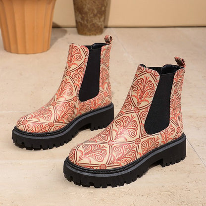 Vintage Inspired Orthopedic Boots