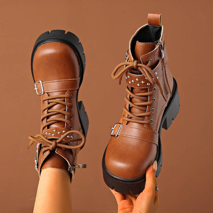 Vintage Inspired Orthopedic Boots