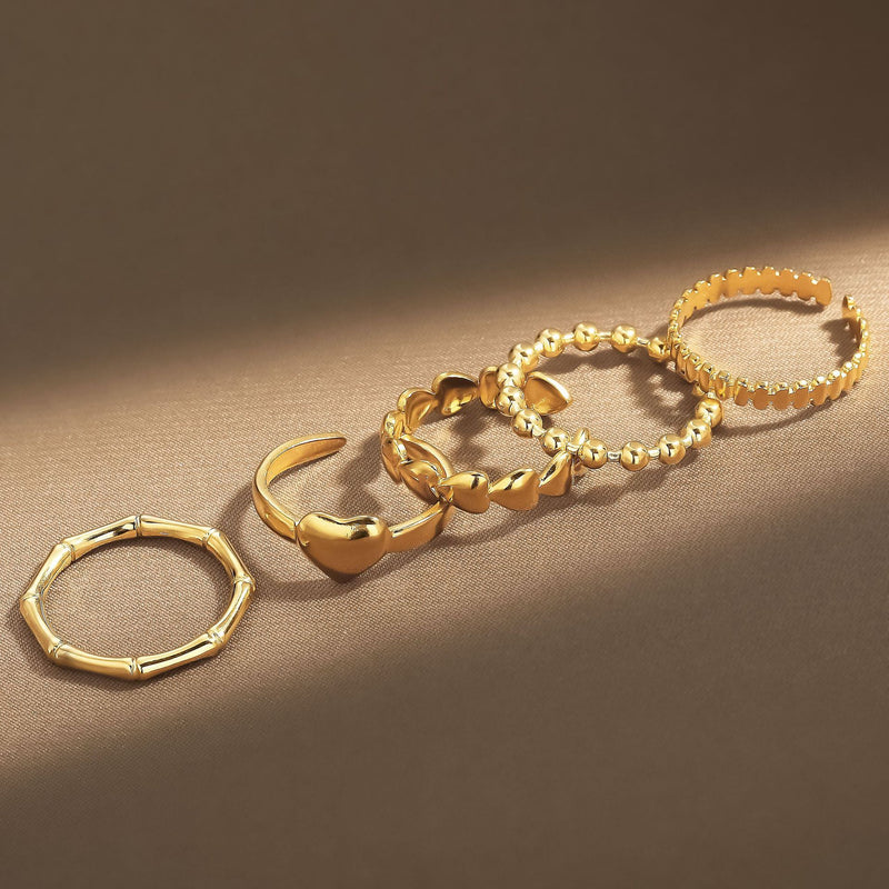 Beautiful Gold Ring with Unique Style