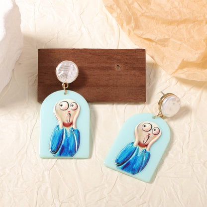 Beautiful Pearl Earring with Unique Style