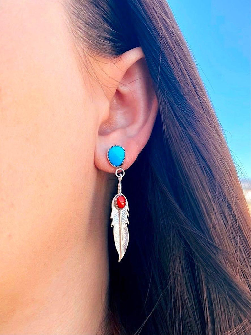 Beautiful Silver Earring with Unique Style