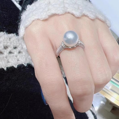 Romantic Pearl Ring for Special Moments