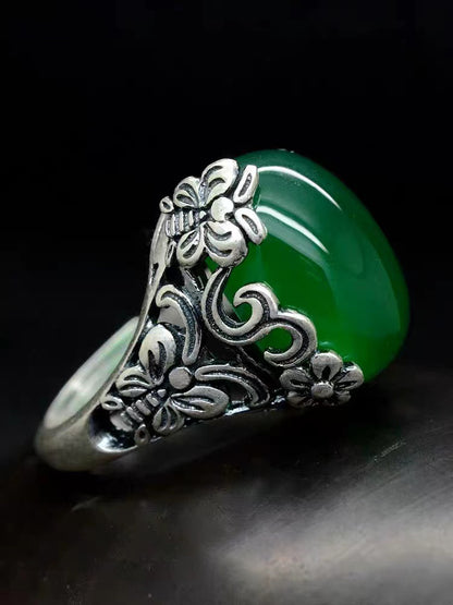 Delicate Artisan Silver Ring