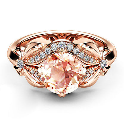 Delicate Artisan Gold Ring