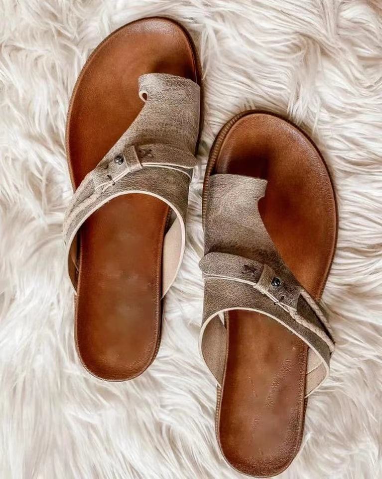 Classic Orthopedic Sandals with Timeless Style