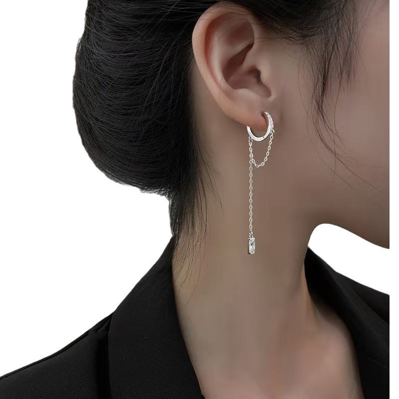 Romantic Silver Earring for Special Moments