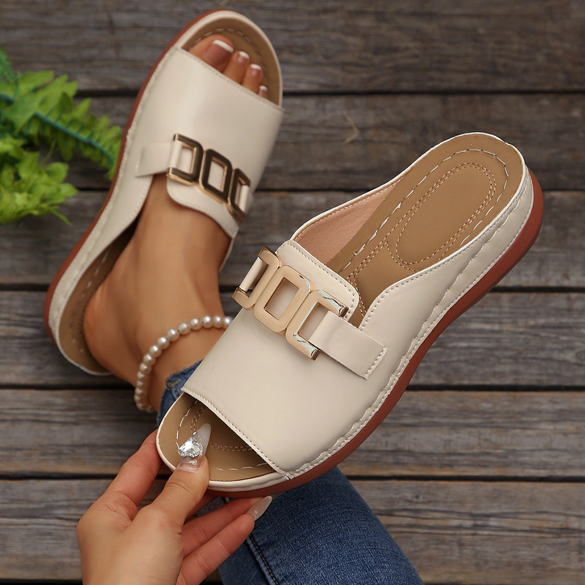 Vintage Inspired Orthopedic Sandals