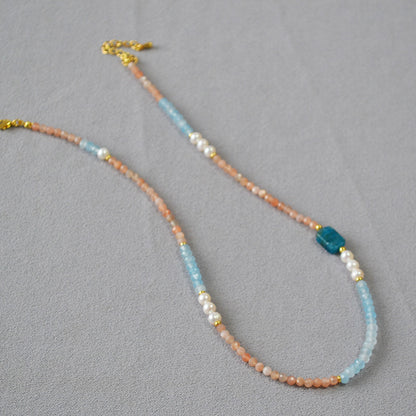 Delicate Artisan Pearl Necklace