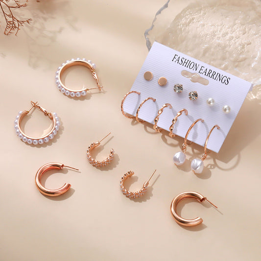 Beautiful Pearl Set with Unique Style