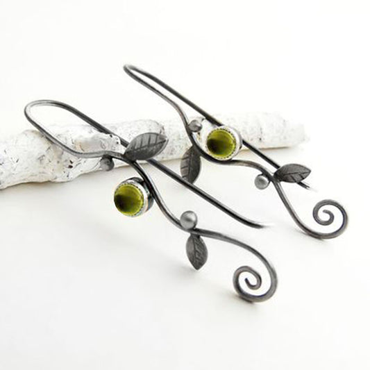 Delicate Artisan Silver Earring
