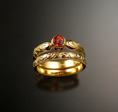 Romantic Gold Ring for Special Moments