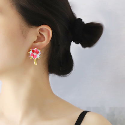 Vintage Handmade Earring