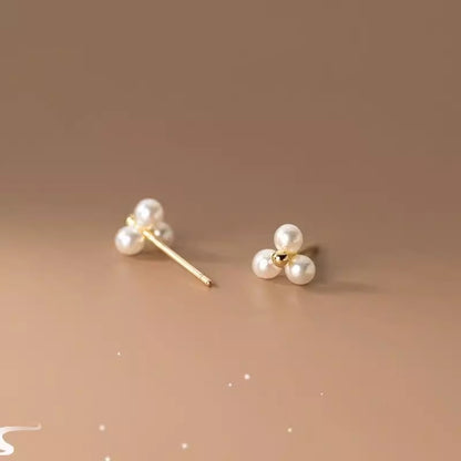 Delicate Artisan Pearl Earring