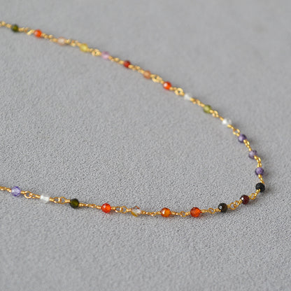 Delicate Artisan Gold Necklace