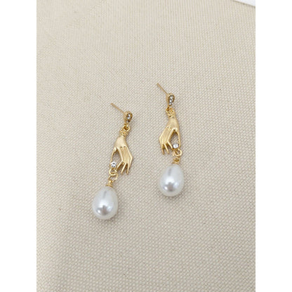 Vintage Handmade Pearl Earring