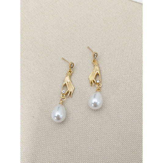 Vintage Handmade Pearl Earring