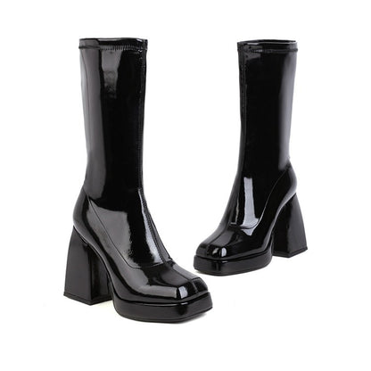 Chic Orthopedic Boots with Unique Design
