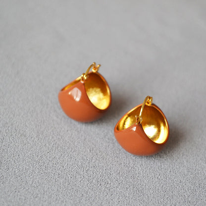 Beautiful Gold Earring with Unique Style