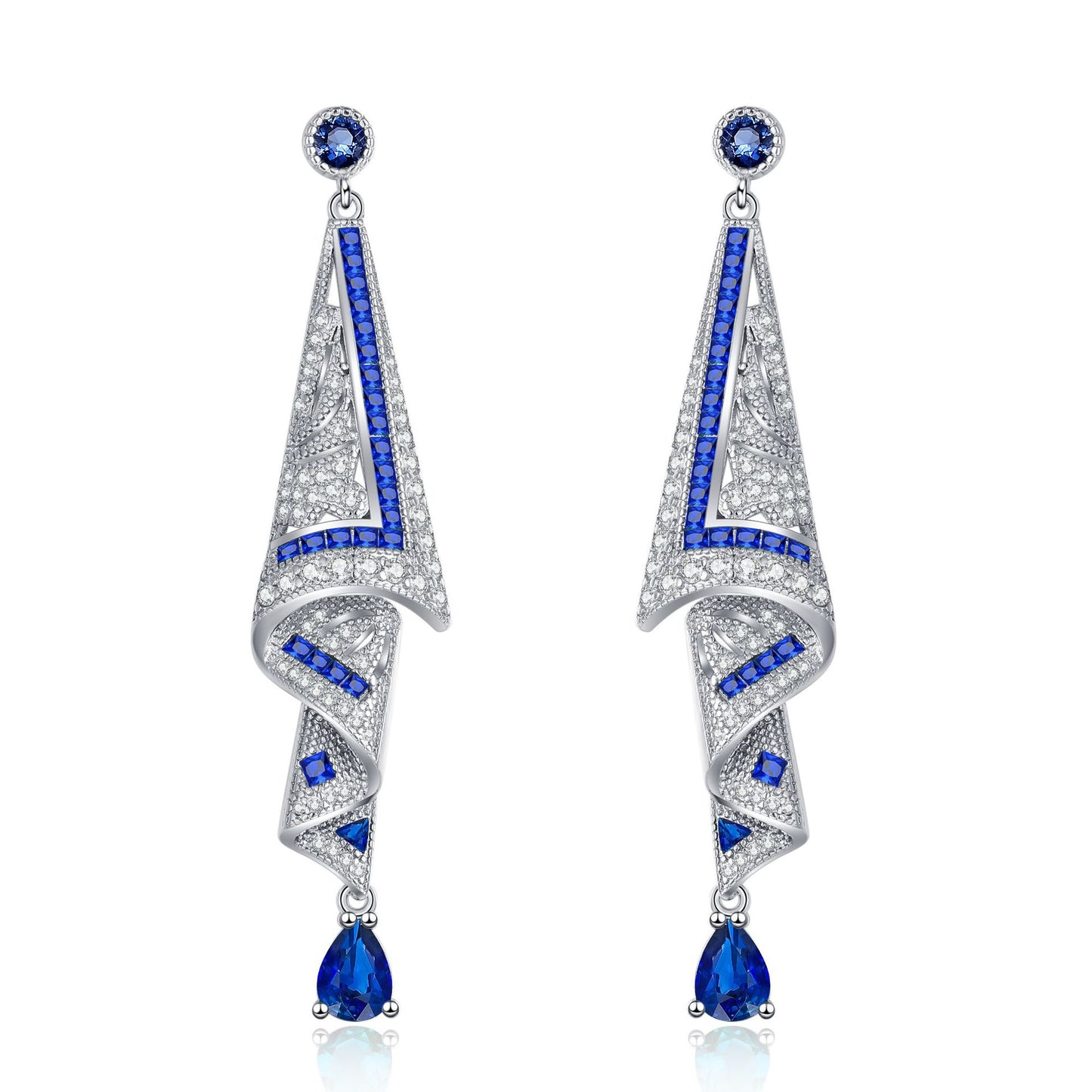 Delicate Artisan Silver Earring