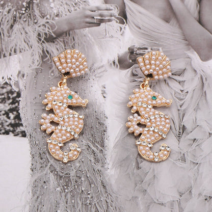 Delicate Artisan Pearl Earring