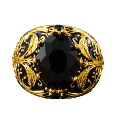 Delicate Artisan Gold Ring