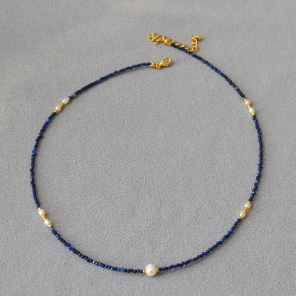 Delicate Artisan Pearl Necklace