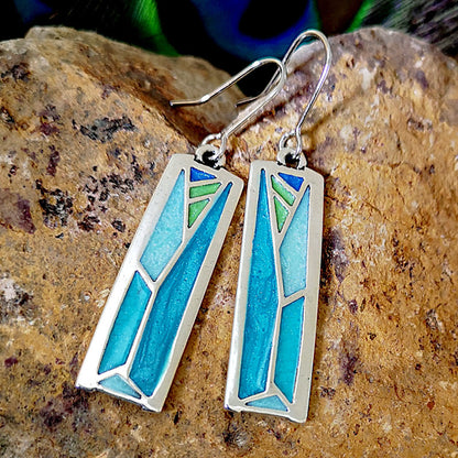 Vintage Handmade Silver Earring