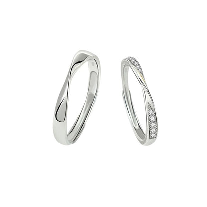 Romantic Silver Ring for Special Moments