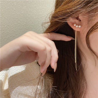 Romantic Pearl Earring for Special Moments