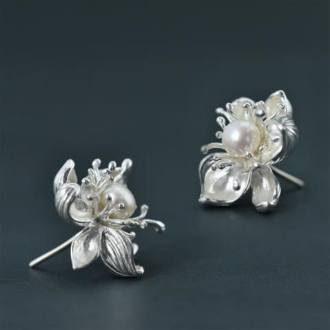 Beautiful Silver Earring with Unique Style