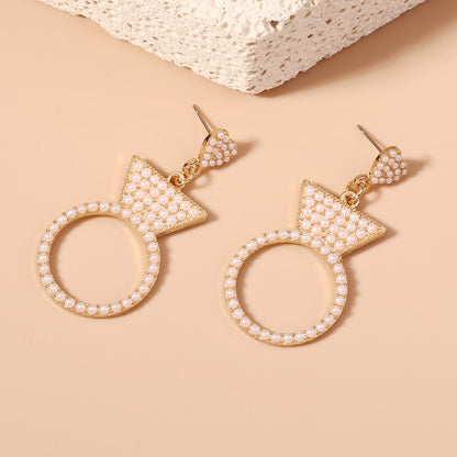 Vintage Handmade Pearl Earring