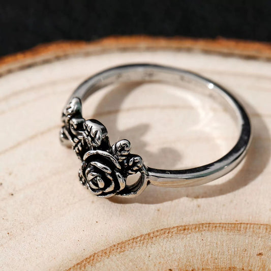 Delicate Artisan Silver Ring