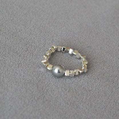 Beautiful Silver Ring with Unique Style