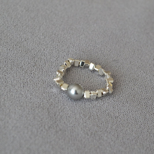 Beautiful Silver Ring with Unique Style