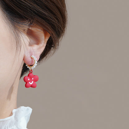Vintage Handmade Pearl Earring