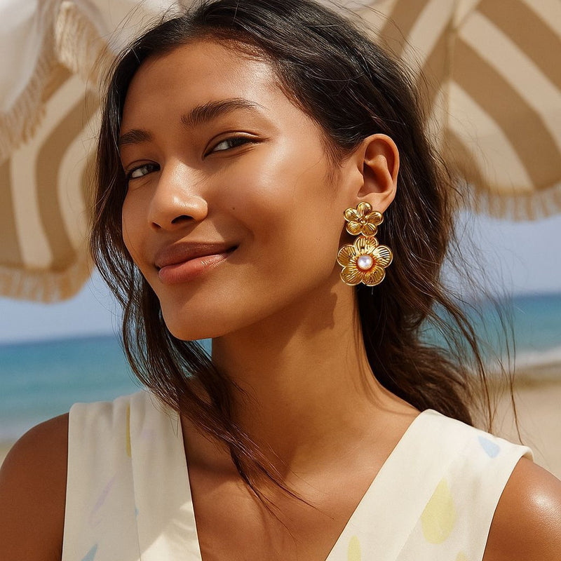 Stunning Pearl Earring for Daily Wear