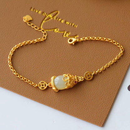 Vintage Handmade Gold Bracelet