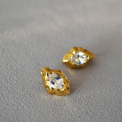 Vintage Handmade Silver Earring