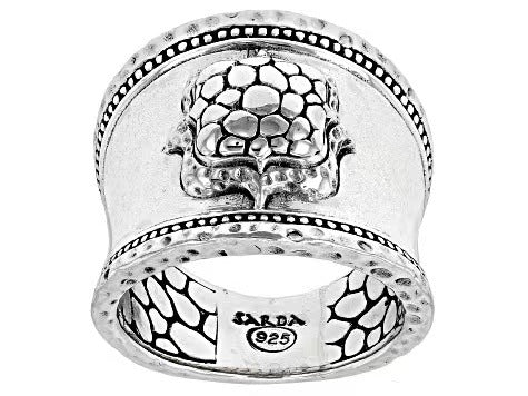 Delicate Artisan Silver Ring