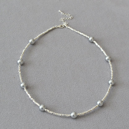Stunning Silver Necklace for Daily Wear