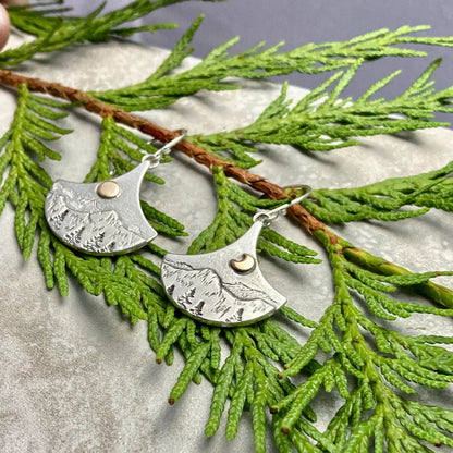 Delicate Artisan Silver Earring