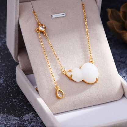 Vintage Handmade Gold Necklace